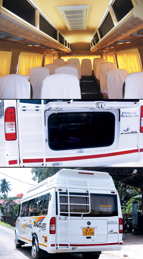 force traveller 17 seater cng mileage